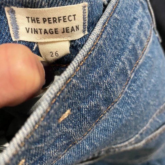 Madewell The Perfect Vintage Jean in Ainsworth Wash - Size 26 - Picture 3 of 3